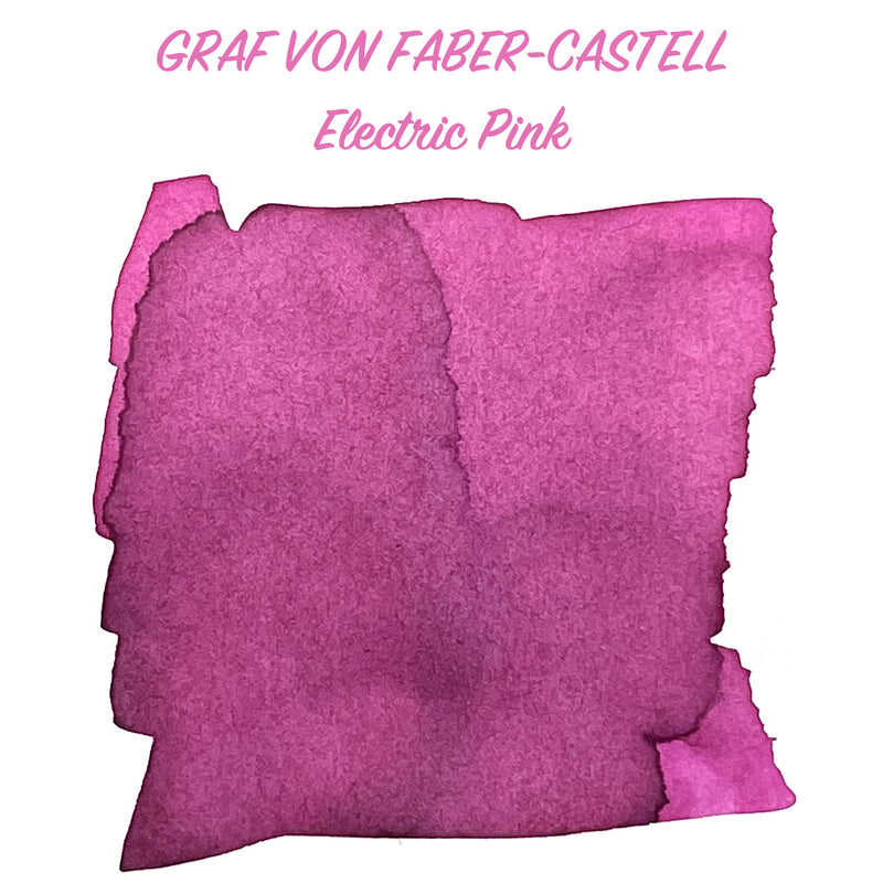 GRAF VON FABER-CASTELL Fountain Pen Ink Bottle 75mL - Electric Pink