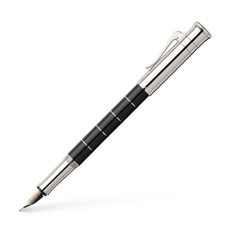 GRAF VON FABER-CASTELL Classic Anello Grenadilla (18K nib & converter) Fountain Pen