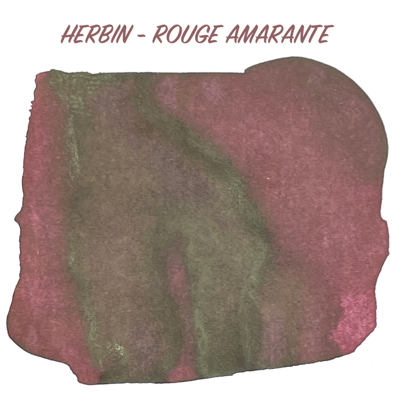 HERBIN Ink - Rouge Amarante (Amaranth Red) - 5mL SAMPLE