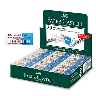 FABER-CASTELL PVC Free Eraser Medium (Ink & Pencil) - Single