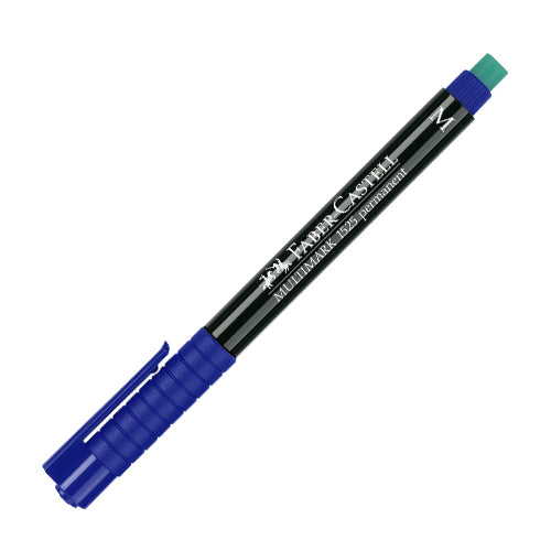 FABER-CASTELL Multimark Permanent Marker - Blue - Medium (1.0mm)
