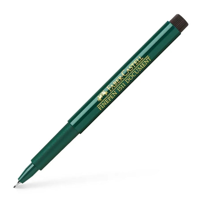 FABER-CASTELL Finepen 1511 Document Writing Pen (0.4mm) - Black