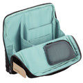 KOKUYO Haco-biz Stand Up Utility Case - Charcoal/Light Blue