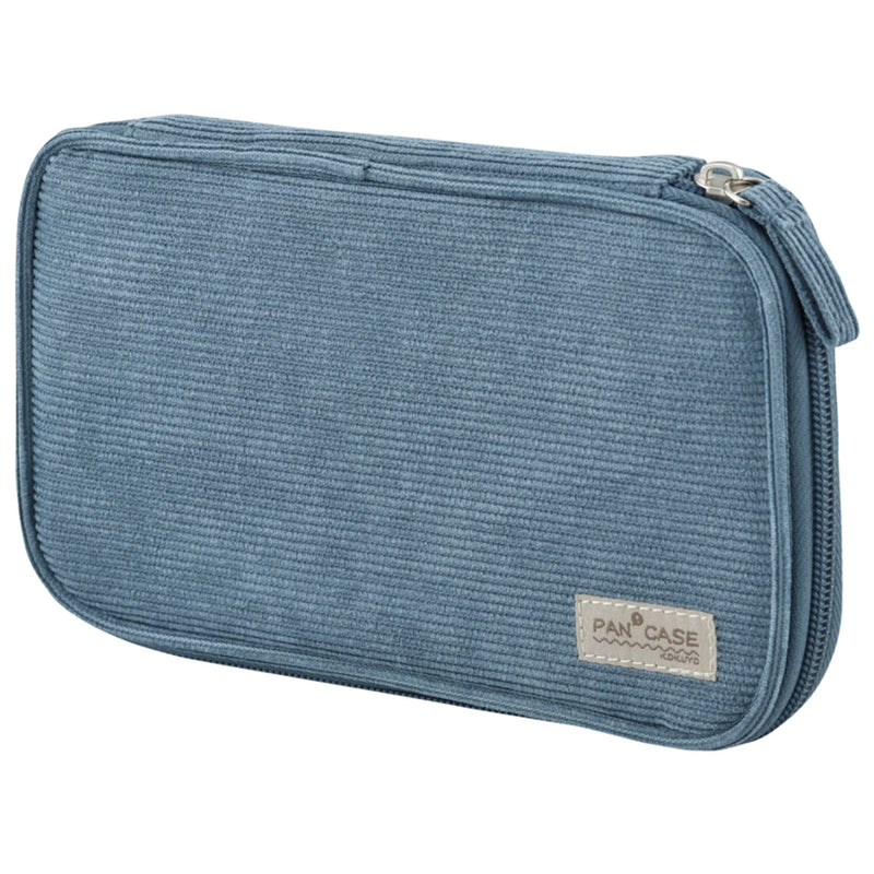 KOKUYO Pan Case - Bread and Pencil Case - Blue