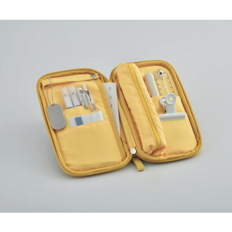 KOKUYO Pan Case - Bread and Pencil Case - Yellow