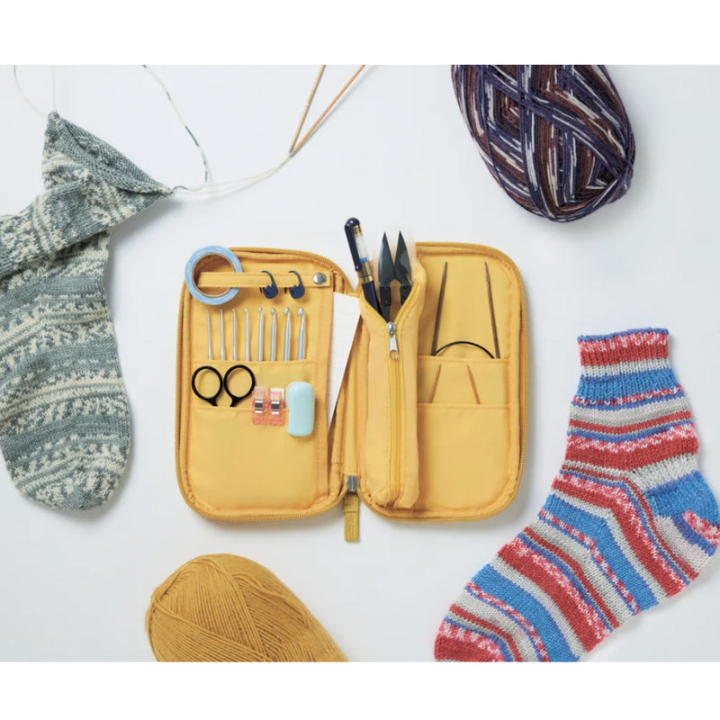 KOKUYO Pan Case - Bread and Pencil Case - Yellow