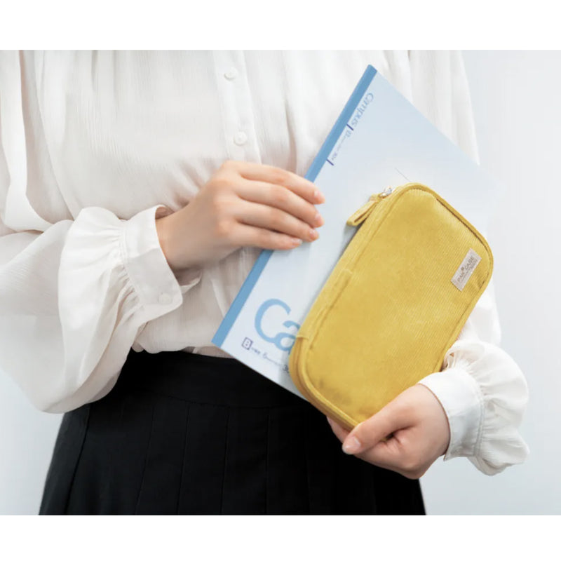 KOKUYO Pan Case - Bread and Pencil Case - Yellow