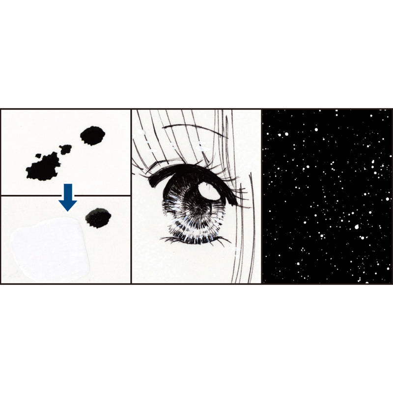 ZIG KURETAKE Cartoonist White Ink (Water-based Pigment) - 30g