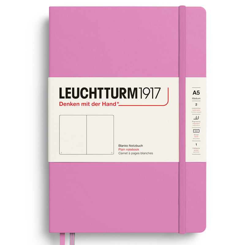 LEUCHTTURM1917 Human Intelligence Colours - Classic Hard Cover - Medium (A5) - Bubblegum