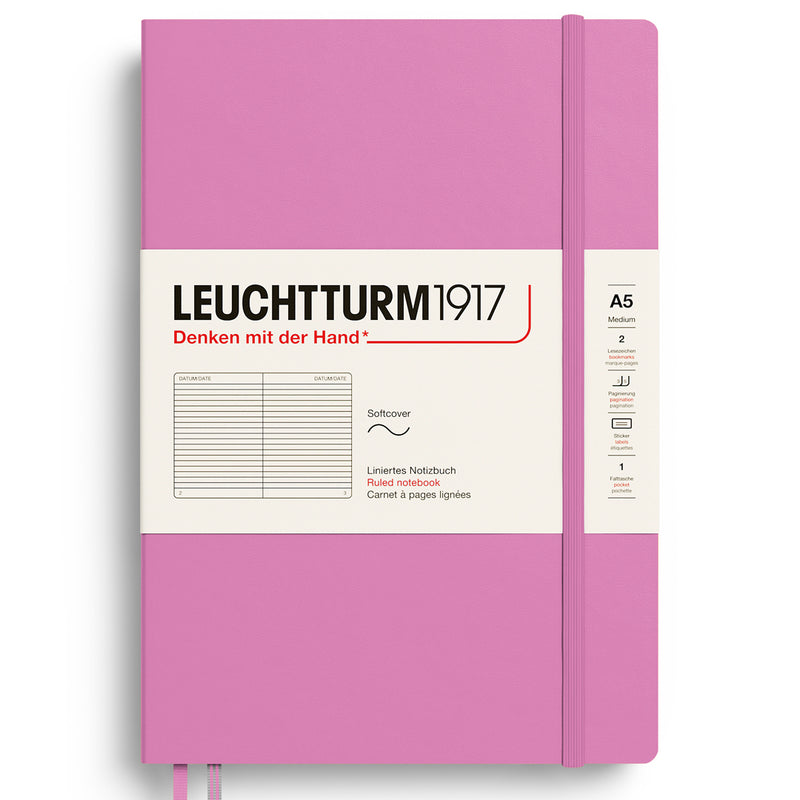LEUCHTTURM1917 Human Intelligence Colours - Soft Cover - Medium (A5) - Bubblegum