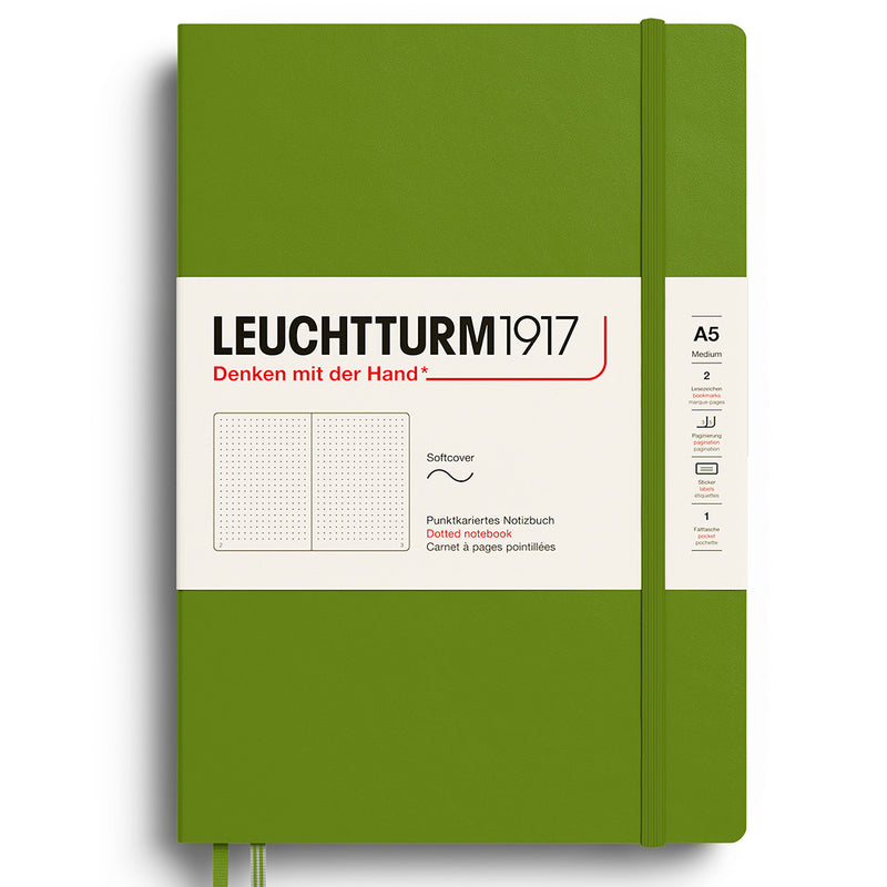 LEUCHTTURM1917 Human Intelligence Colours - Soft Cover - Medium (A5) - Moss