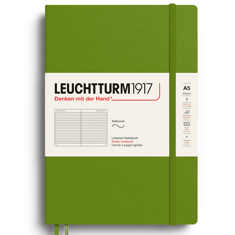LEUCHTTURM1917 Human Intelligence Colours - Soft Cover - Medium (A5) - Moss