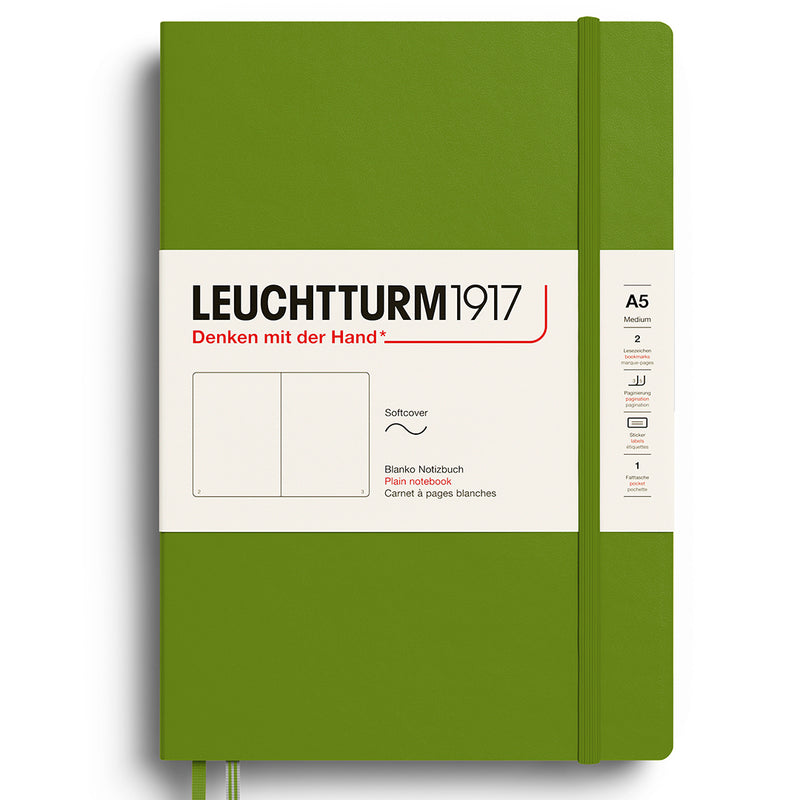 LEUCHTTURM1917 Human Intelligence Colours - Soft Cover - Medium (A5) - Moss