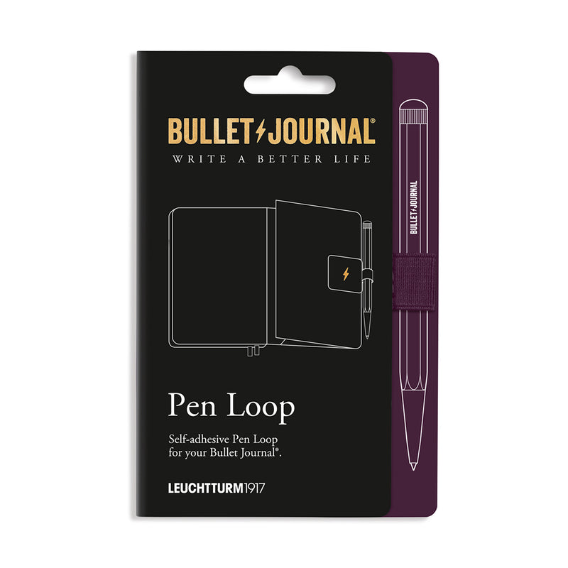 LEUCHTTURM1917 Bullet Journal Pen Loop - Purple