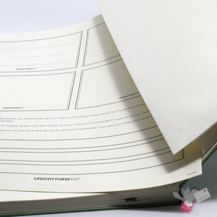 LEUCHTTURM1917 Classic Hard Cover - Master SLIM A4 - Dotted - Sage
