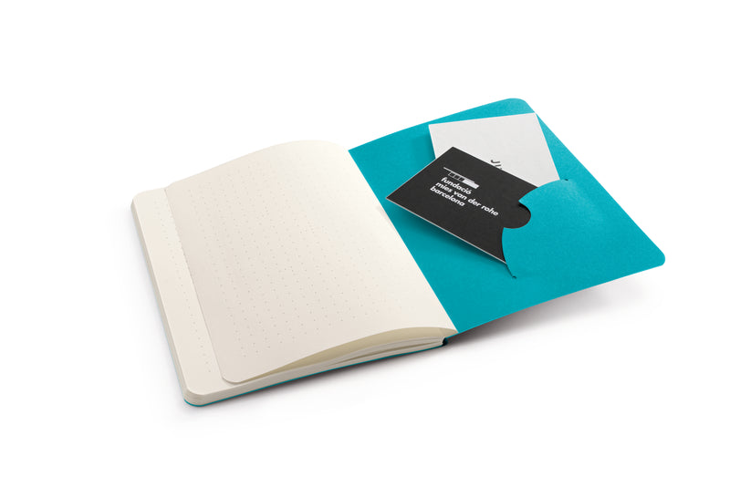 LEUCHTTURM1917 Bullet Journal Pocket - Set of 3 - Pocket (A6) - Dotted - Turquoise25