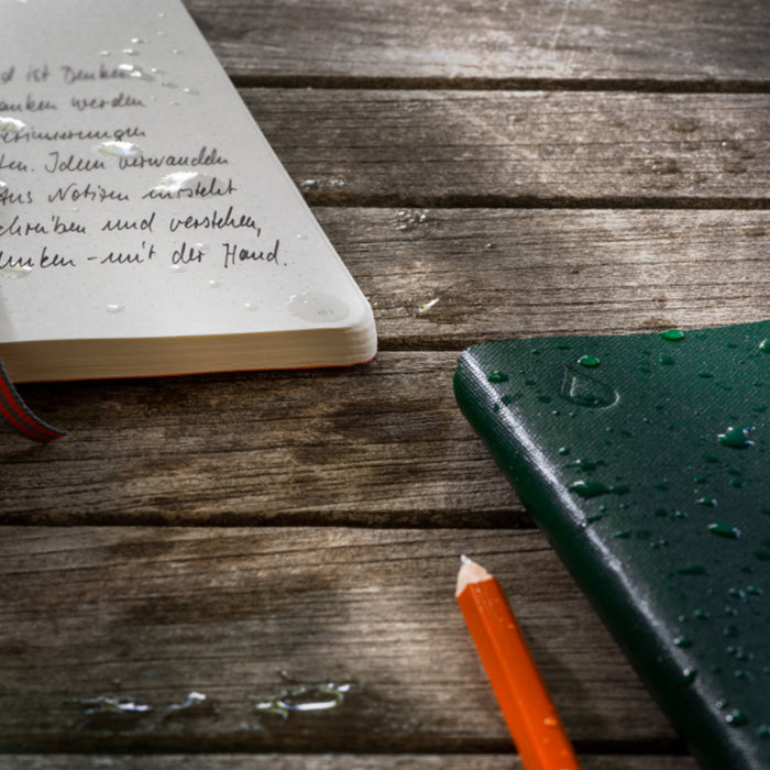 LEUCHTTURM1917 Outlines Composition Weatherproof Notebook Soft Cover - B6 - Dotted - Signal Orange