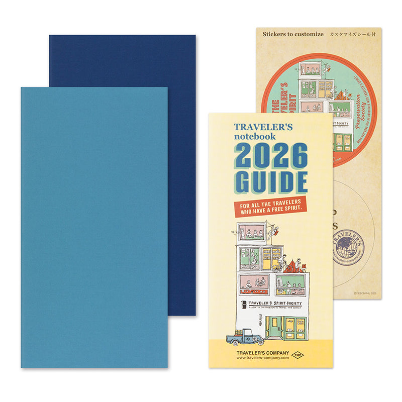2026 Traveler's Company - Diary Insert - Regular Size - Weekly Planner and Notebook