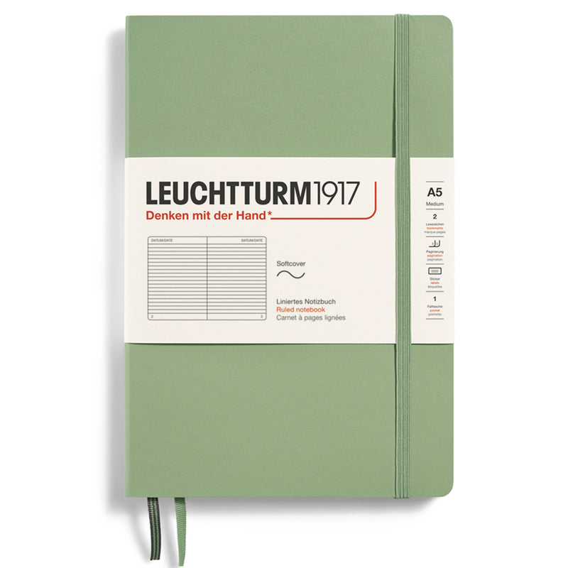 LEUCHTTURM1917 Soft Cover - Medium (A5) - Sage