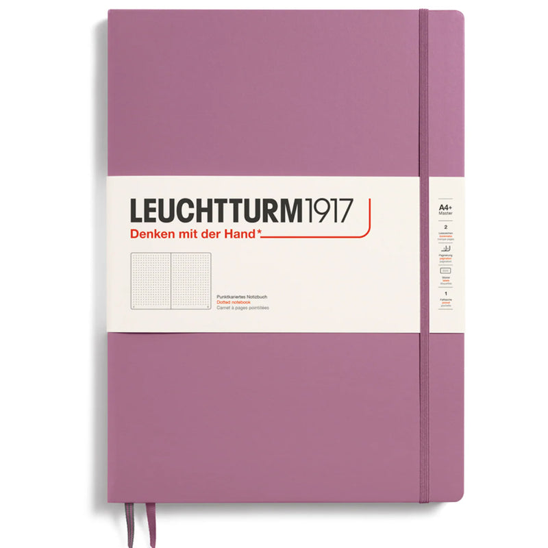 LEUCHTTURM1917 Classic Hard Cover - Master SLIM A4 - Dotted - Dusty Rose