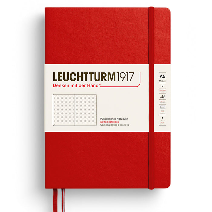 LEUCHTTURM1917 Classic Hard Cover - Medium (A5) - Cherry