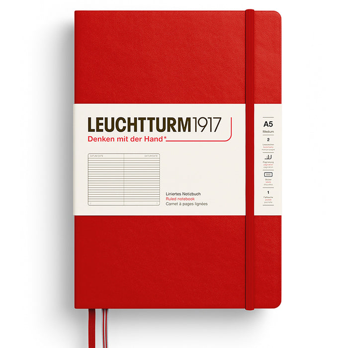 LEUCHTTURM1917 Classic Hard Cover - Medium (A5) - Cherry
