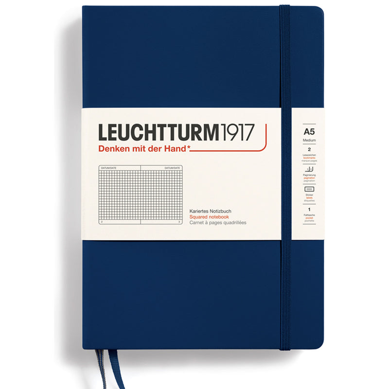 LEUCHTTURM1917 Classic Hard Cover - Medium (A5) - Navy