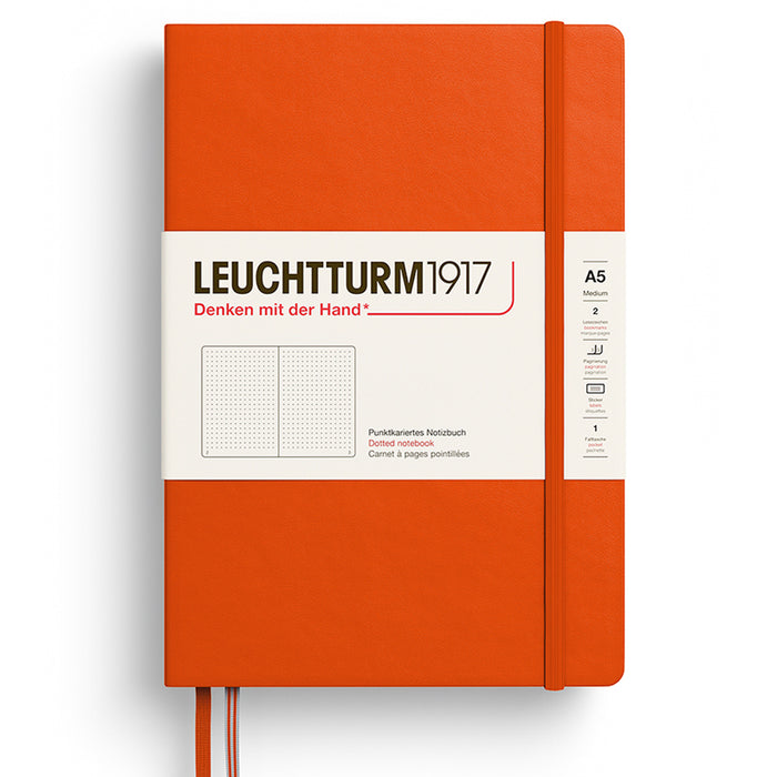 LEUCHTTURM1917 Classic Hard Cover - Medium (A5) - Pumpkin
