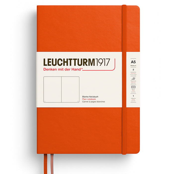 LEUCHTTURM1917 Classic Hard Cover - Medium (A5) - Pumpkin