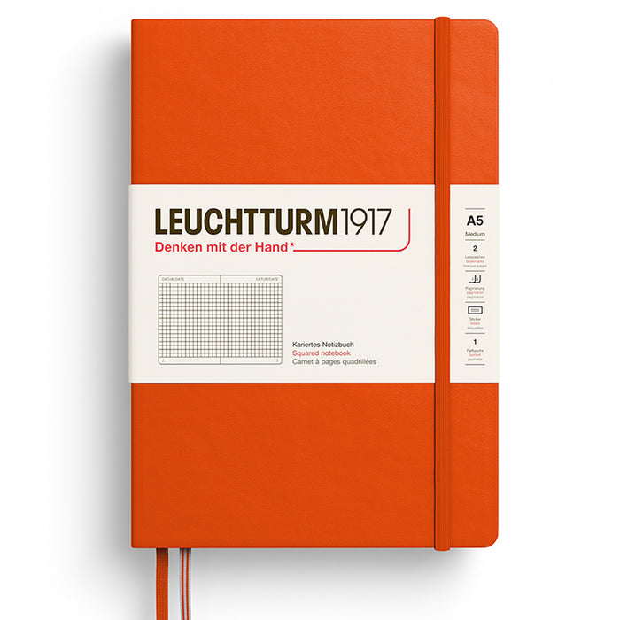 LEUCHTTURM1917 Classic Hard Cover - Medium (A5) - Pumpkin