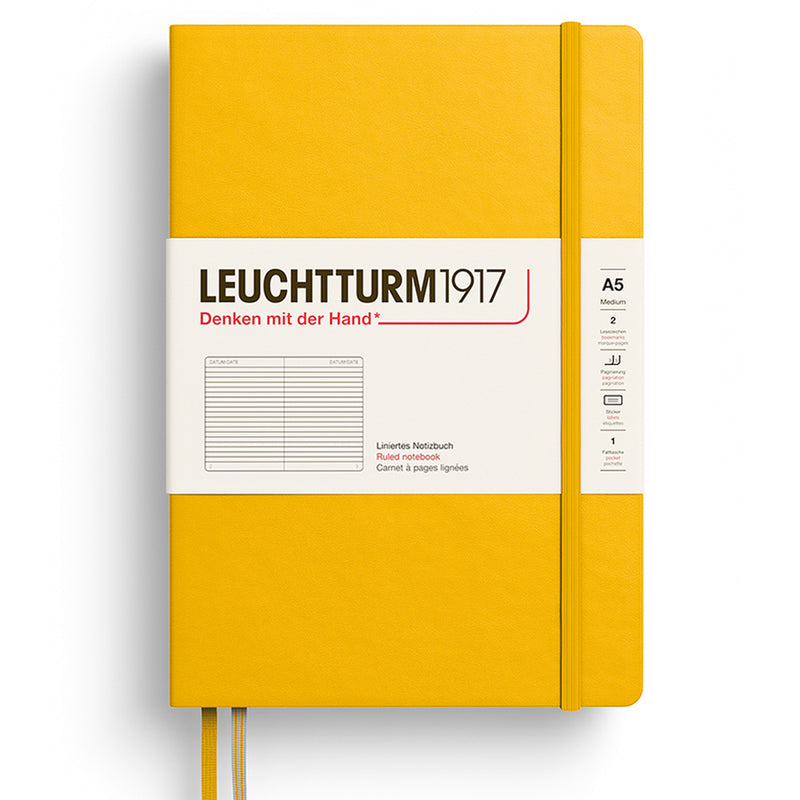 LEUCHTTURM1917 Classic Hard Cover - Medium (A5) - Sunflower