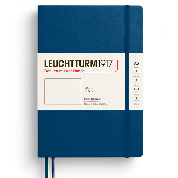 LEUCHTTURM1917 Soft Cover - Medium (A5) - Indigo