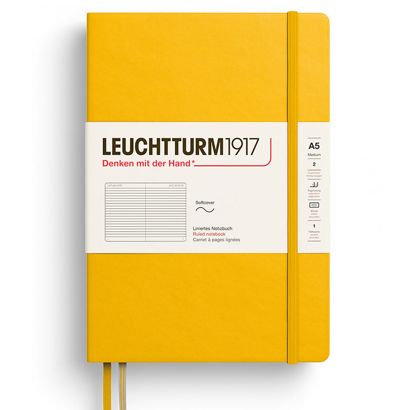 LEUCHTTURM1917 Soft Cover - Medium (A5) - Sunflower