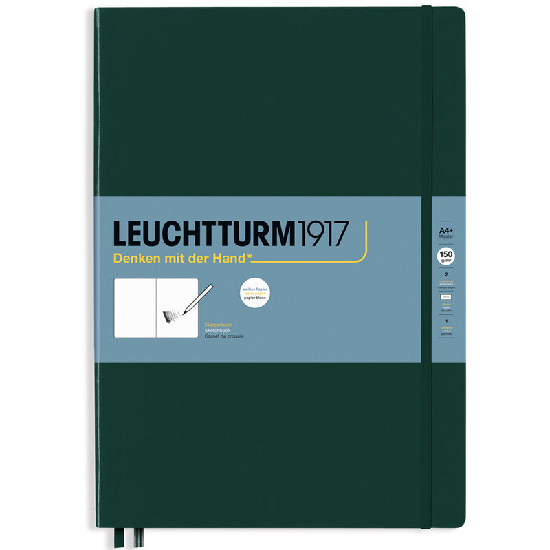 LEUCHTTURM1917 Sketchbook - Master A4 - Forest Green