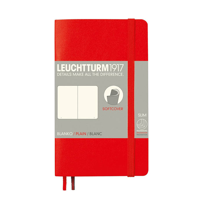 LEUCHTTURM1917 Soft Cover - Pocket (A6) - Bright Red