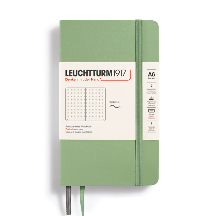 LEUCHTTURM1917 Soft Cover - Pocket (A6) - Sage