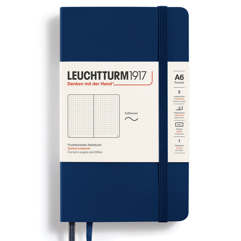 LEUCHTTURM1917 Soft Cover - Pocket (A6) - Navy
