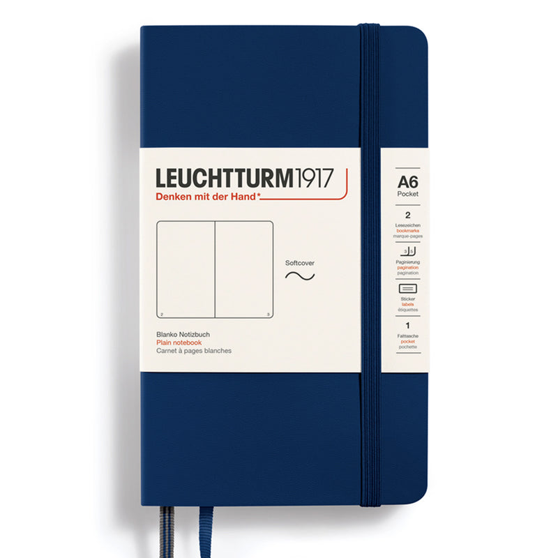 LEUCHTTURM1917 Soft Cover - Pocket (A6) - Navy