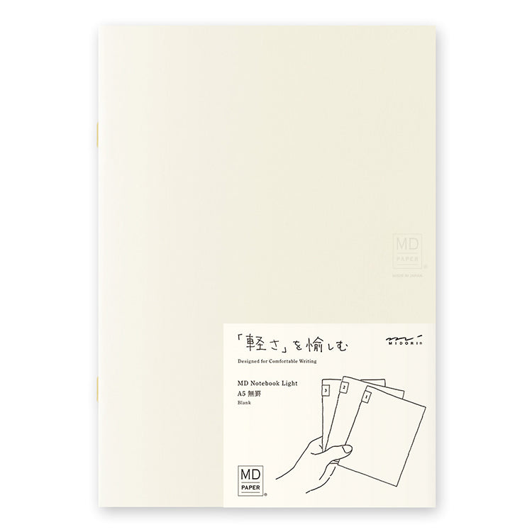 MIDORI - Notebook - Light - A5 - Plain