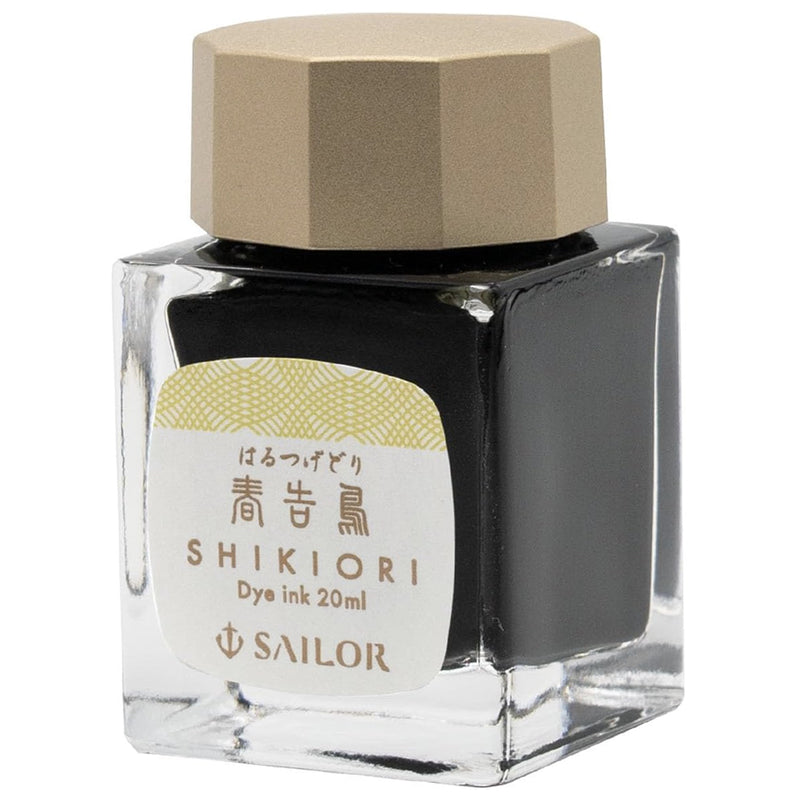 SAILOR SHIKIORI Fountain Pen Ink - 20mL Bottle - Harutsugedori (Shoujo Bird)
