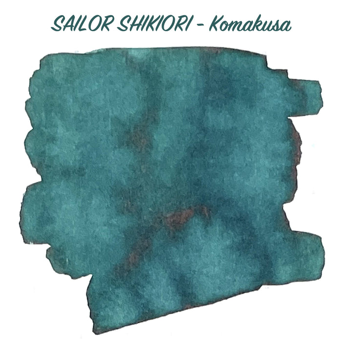 SAILOR SHIKIORI Fountain Pen Ink - 20mL Bottle - Komakusa
