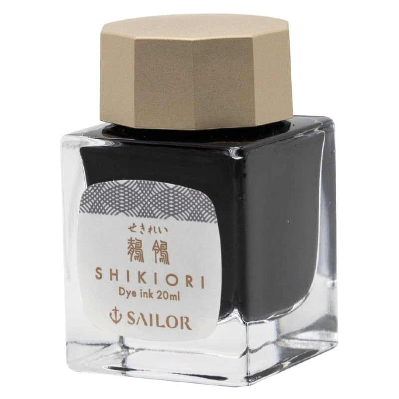 SAILOR SHIKIORI Fountain Pen Ink - 20mL Bottle - Sekirei (Japanese Wagtail)