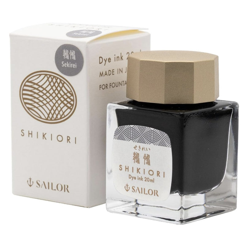 SAILOR SHIKIORI Fountain Pen Ink - 20mL Bottle - Sekirei (Japanese Wagtail)