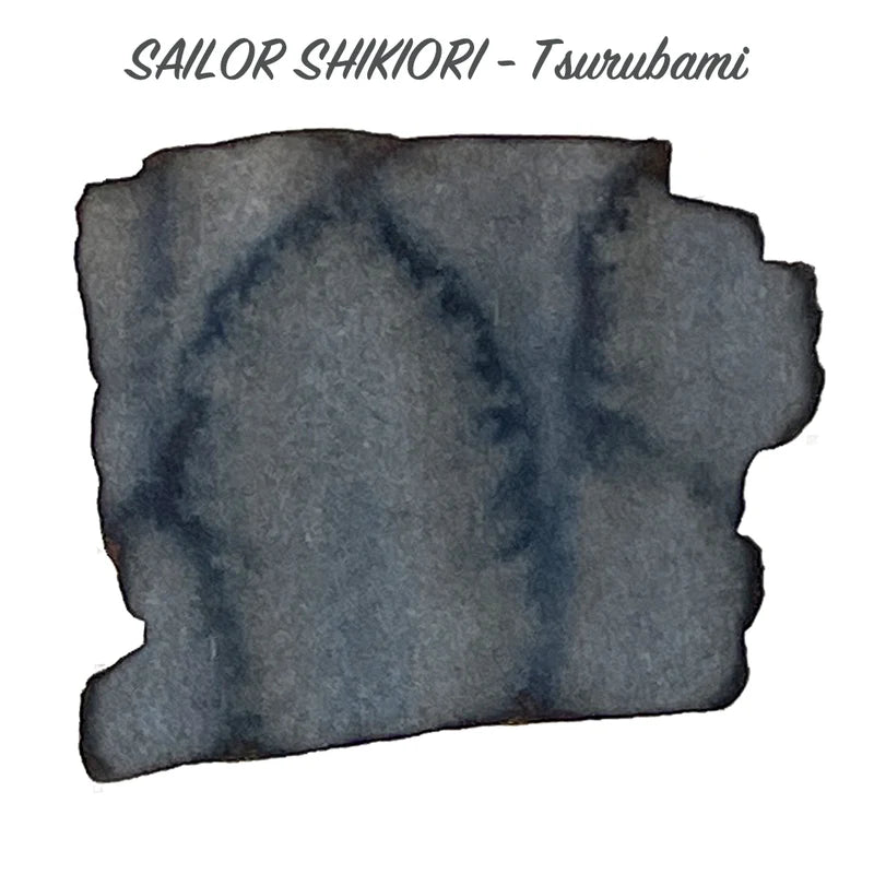 SAILOR SHIKIORI Fountain Pen Ink Cartridges - Pack of 8 - Tsurubami