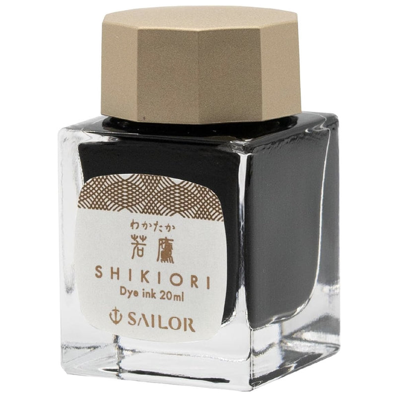 SAILOR SHIKIORI Fountain Pen Ink - 20mL Bottle - Wakataka