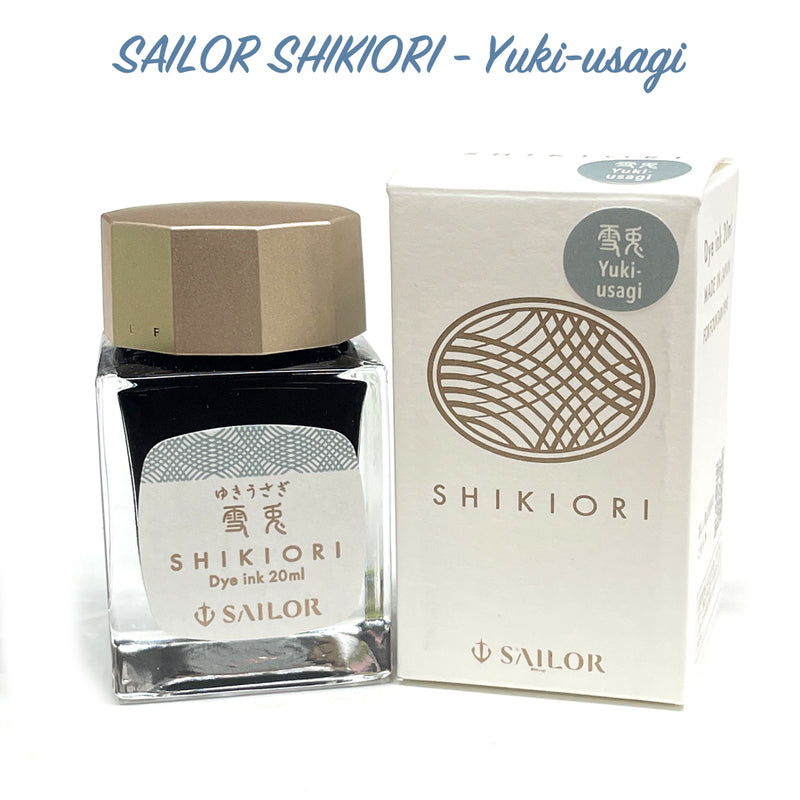 SAILOR SHIKIORI Fountain Pen Ink - 20mL Bottle - Yuki-usagi