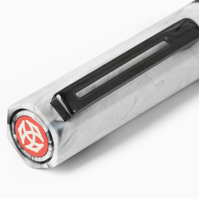 TWSBI Eco Fountain Pen - Carrara with Onyx Trim and Nib
