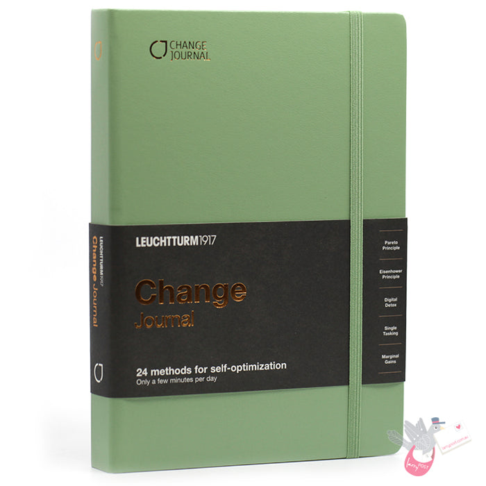 LEUCHTTURM1917 Change Journal - Hard Cover - Medium A5 - Sage