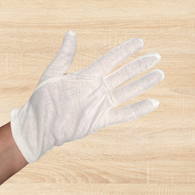 LarryPOST Cotton Gloves (Pair) - Medium