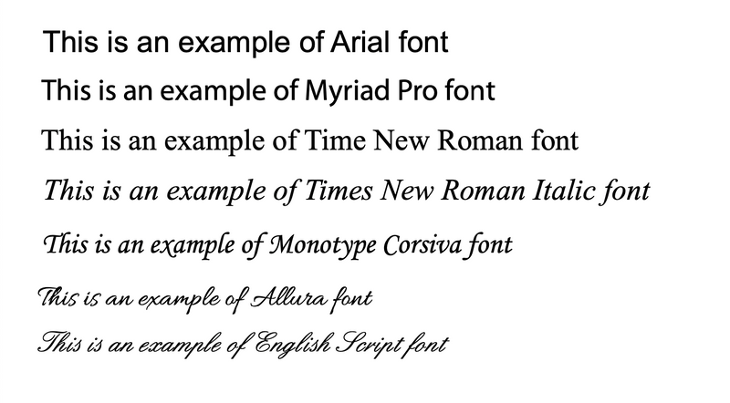 Pen Text Engraving Service (~ allow +2 weeks)